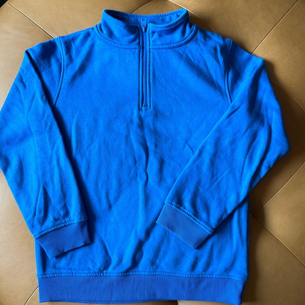 Primark mock neck 1/2 zip sweatshirt, 10-11